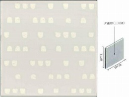 INAX　エスノシリーズ彩押　片面取(上)　NP-EN-2060/183(U)　